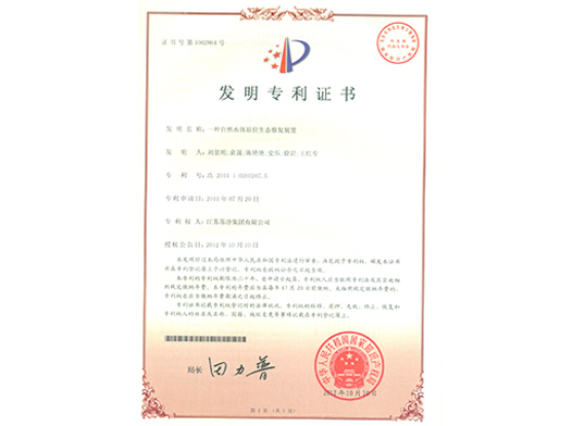 一种自然水体原位生态修复装置（发明）